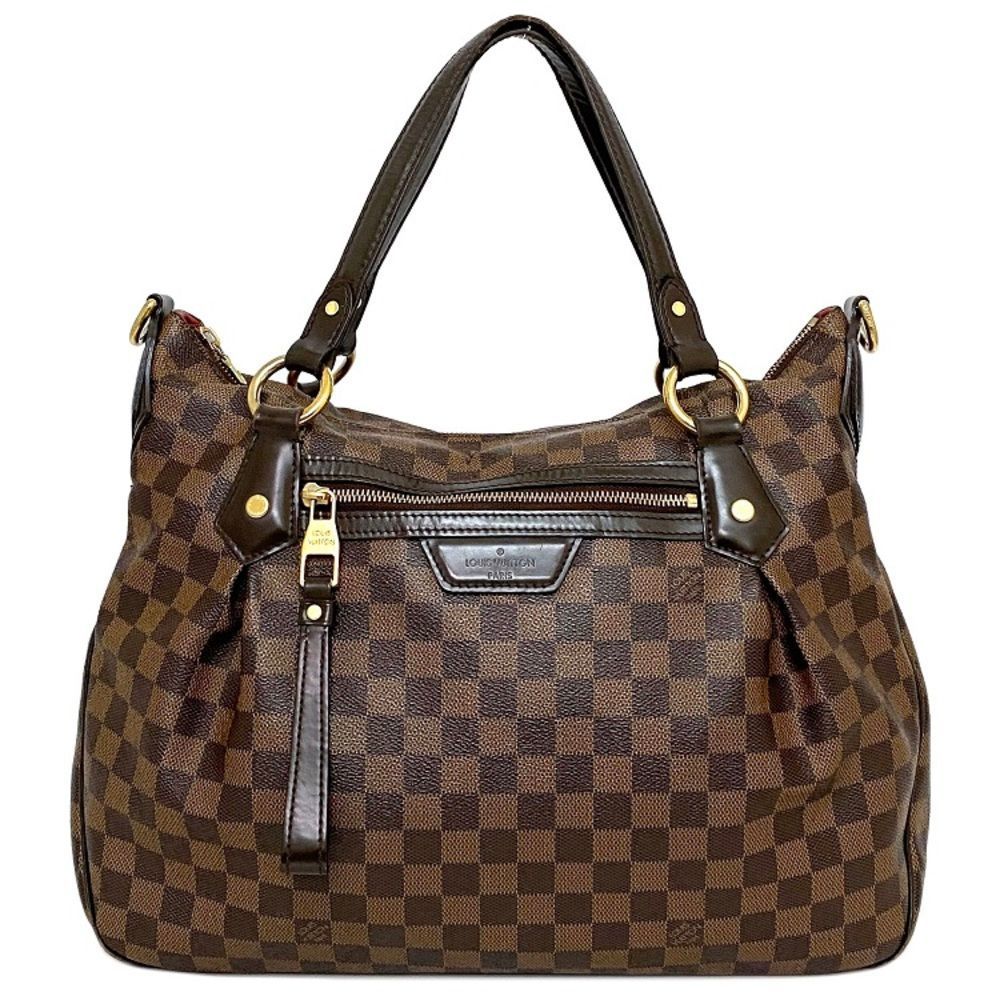 Louis Vuitton Evora MM Brown Damier Ebene Shoulder Bag